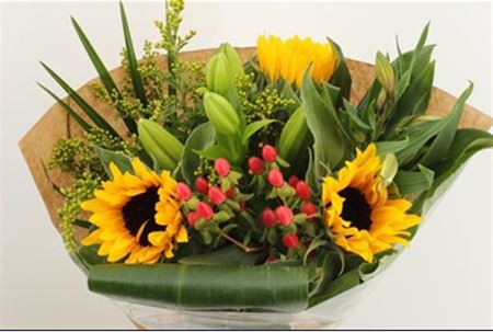 Sunflower Bouquet - Mixed Bouquet Bs