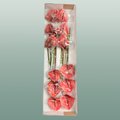 Red Anthurium Anthiqdo – 40cm Stems