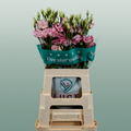 Pink Eustoma ‘Cotton Candy’ – 70cm Stems