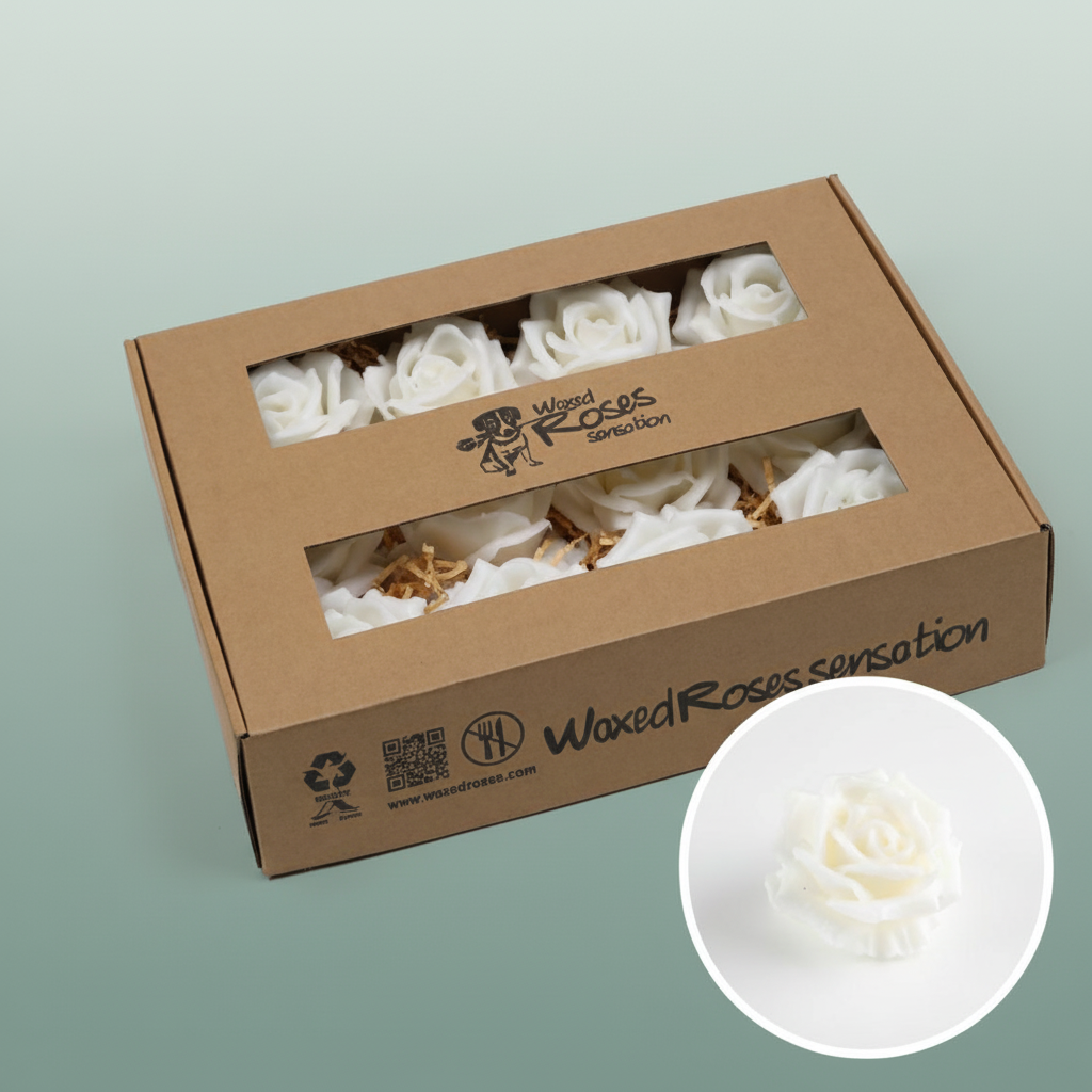 Wax Rose Spray