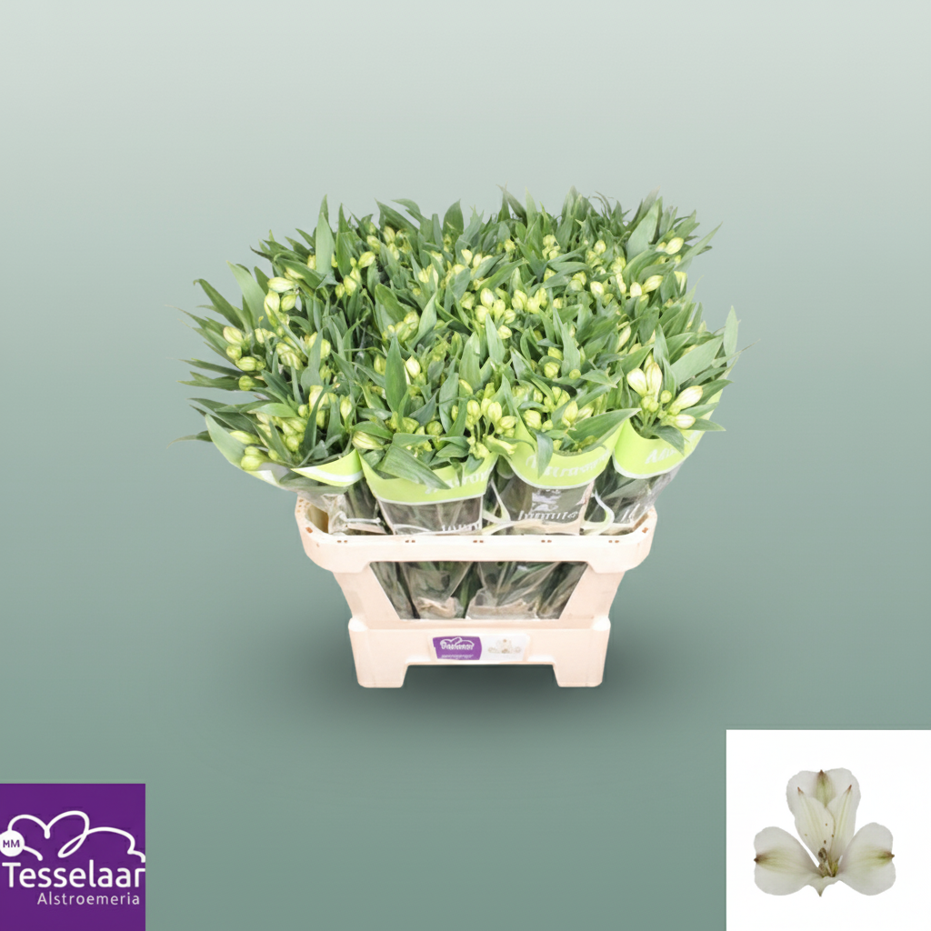 Alstroemeria Icy Mist