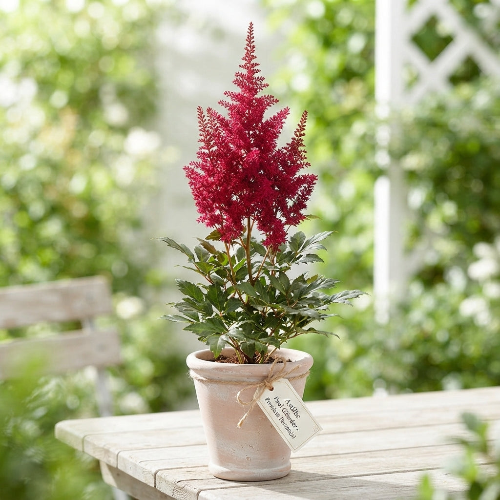Red Astilbe ‘Paul Gäarder’ – 60cm Stems