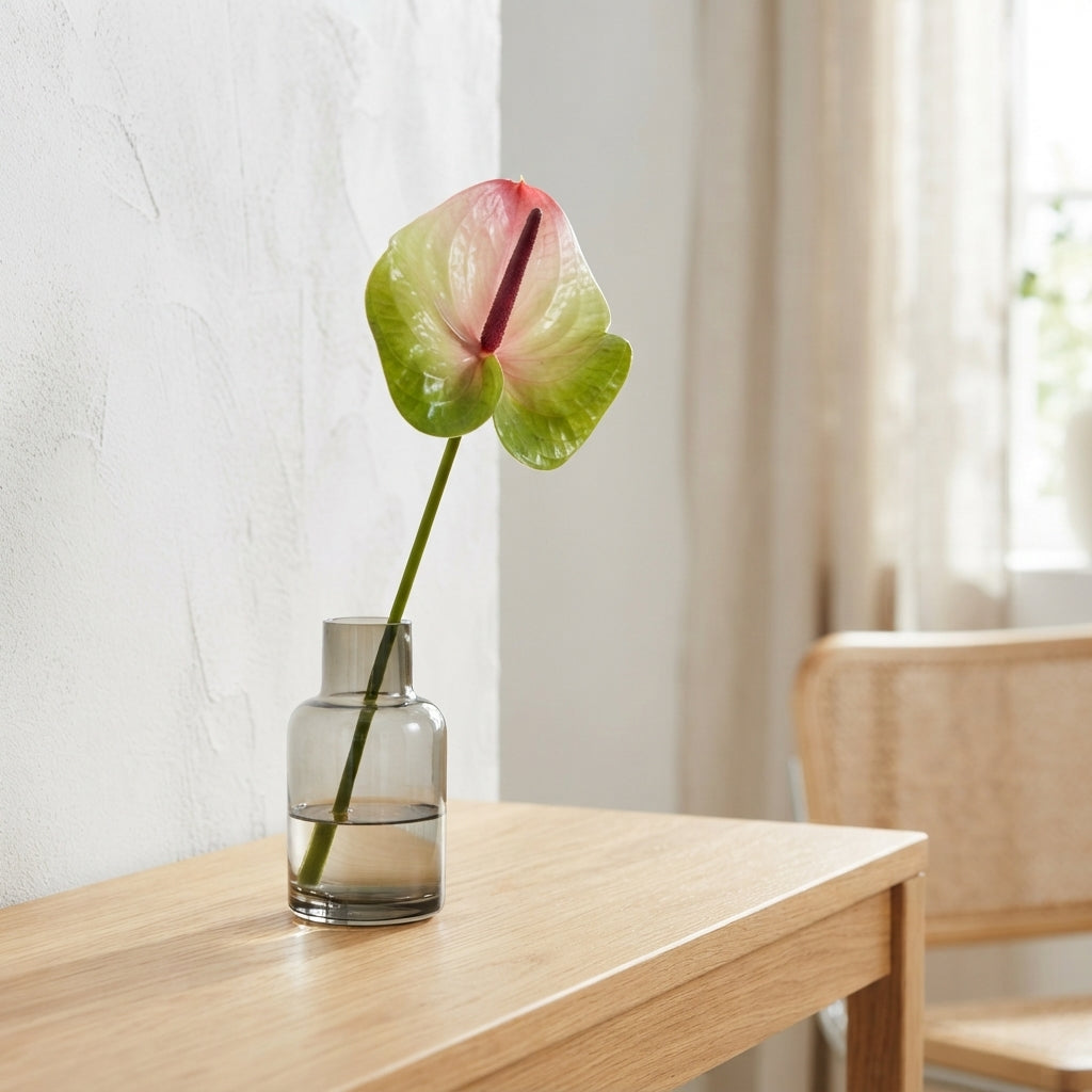 Anthurium Zafira Green Stems – 40cm