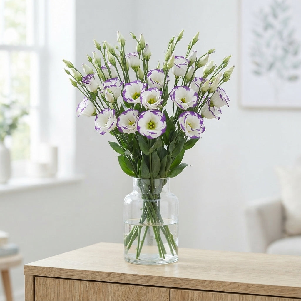 Lisianthus Rosita Blue Picotee