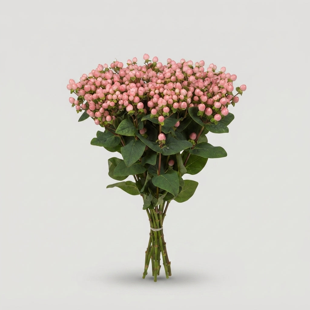Pink Hypericum ‘Alloco’ Cut Flowers – 50cm Stems